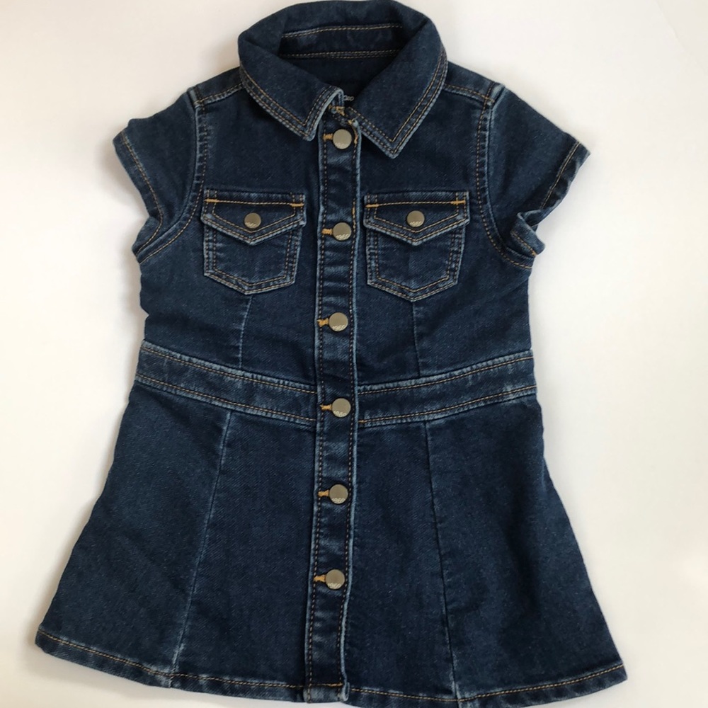 GAP toddler denim dress EUC size 12-18 months